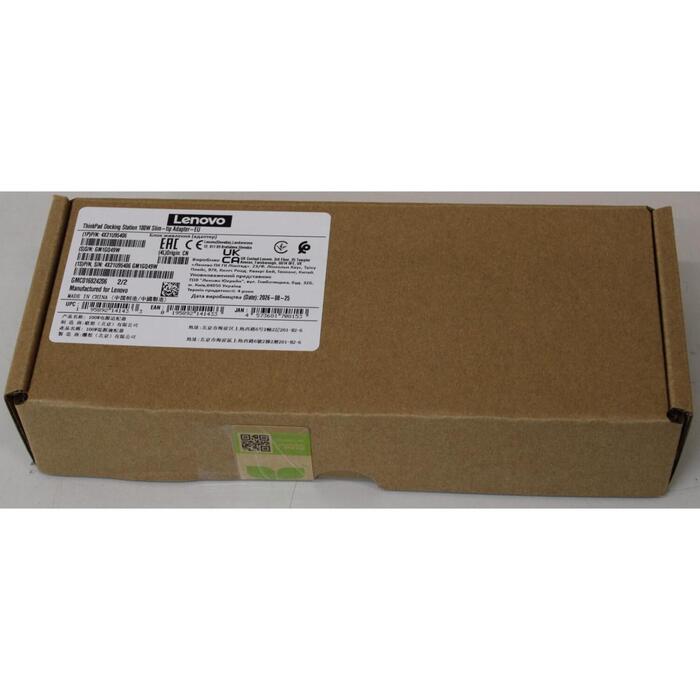 Lenovo dokstacija 4X21U95406SO, 100W, Slim-tip, adapteris