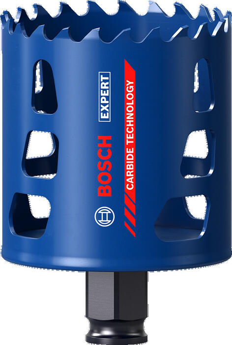 Karbīda caurumzāģis Tough Material 64mm, Urbjmašīnām/skrūvgriežiem