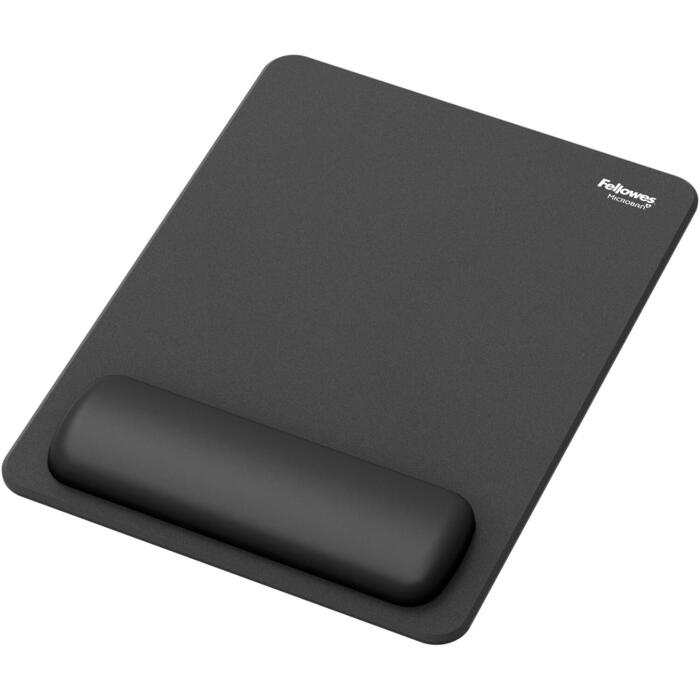 Fellowes Breyta XL peles paliktnis ar plaukstas balstu 100142560, 280x210x17.5mm, ergonomisks, antibakteriāls, melns (100142560)