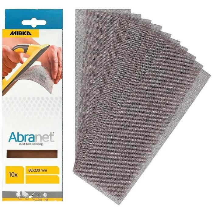 MIRKA Abrazīvs ABRANET 80x230 P120 FP 10 gb. (AE175F1012)
