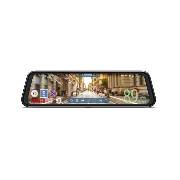 Automašīnas videoreģistrators smart spogulis ar GPS