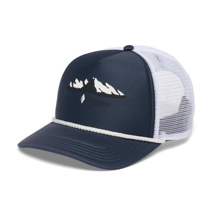 Cepure FLAT BILL TRUCKER HAT, BLACK