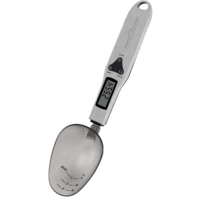 Proficook PC-LW 1214 elektroniskā mērkarote-svari, nerūsējošais