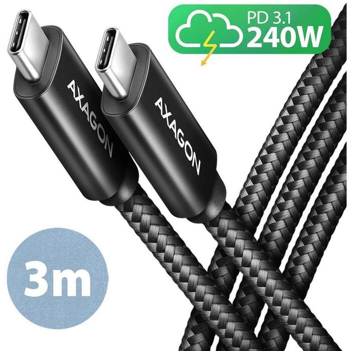 Axagon kabelis USB-C uz USB-C 3m