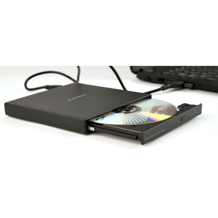 Gembird DVD-USB-04, ārējais CD/DVD lasītājs/rakstītājs, USB