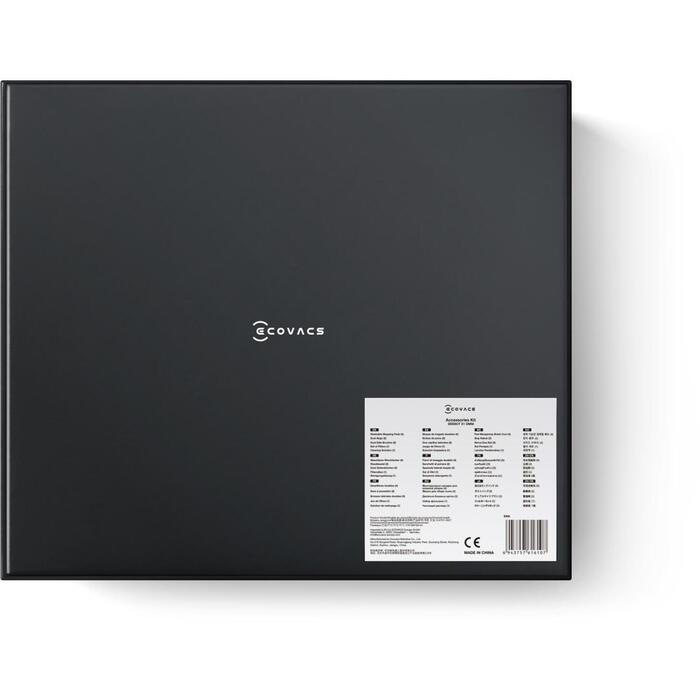 Ecovacs Piederumu komplekts Premium DEEBOT X1 OMNI D-KT01-0027, 2x putekļu maisi, 1x filtrs, 2x sānu birste, 2x tīrīšanas drāna (D-KT01-0027)