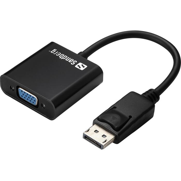 Sandberg adapteris DisplayPortVGA 508-43, 1920 x