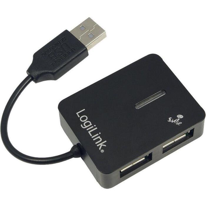 LogiLink UA0139 USB 2.0 centrmezgls