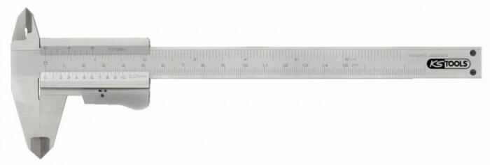 KSTOOLS Штангенциркуль 300.0510, 0-150 мм, 0,05 мм, 40 мм захват, нерж. сталь (300.0510)