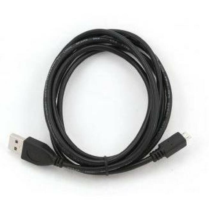 Gembird kabelis Micro-USB 1m, melns, zelta
