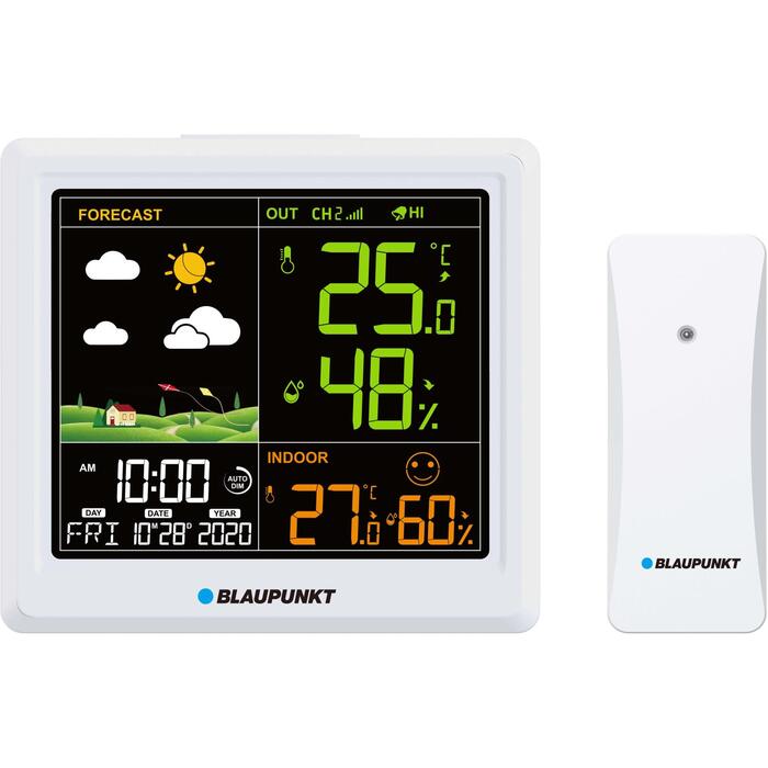 Blaupunkt Meteoroloģiskā stacija WS25WH, Krāsu LCD