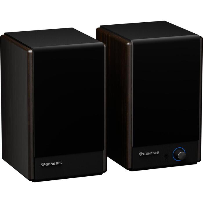 Genesis колонки Arsen 402BT NGS-2416, 60 Вт, 60 - 20000 Гц, 2.0 канала, Bluetooth 5.3, RCA, оптический, бронзовый (NGS-2416)