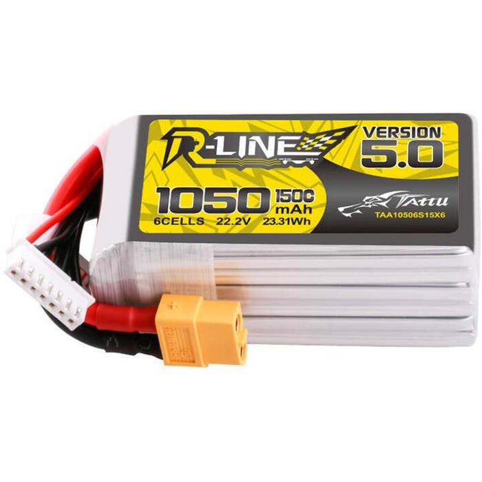 Tattu R-Line 5.0 TAA10506S15X6, 1050mAh