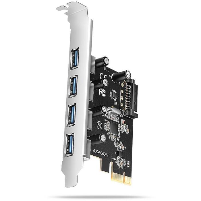 Axagon I/O karte PCEU-430RS 4x USB-A