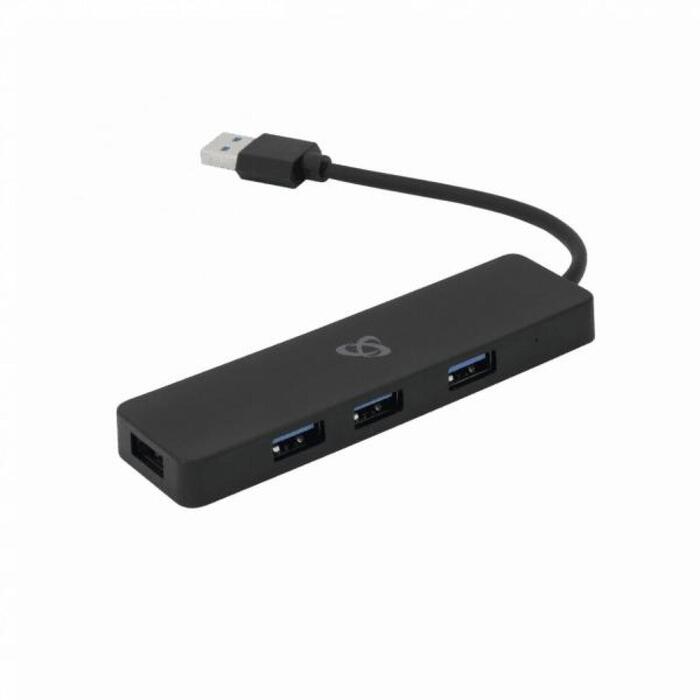 Sbox USB centrmezgls H-504, 4 porti