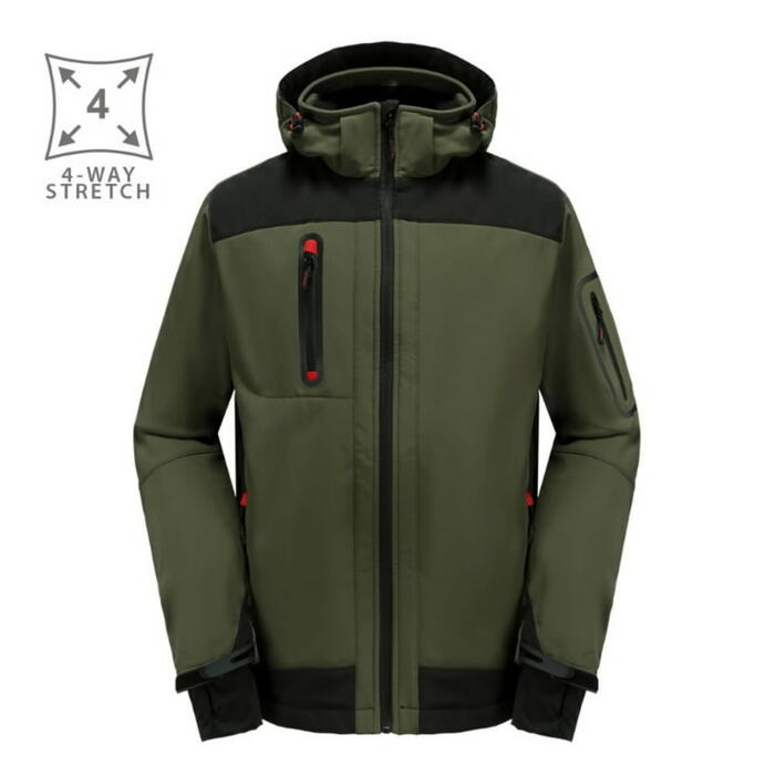 Softshell jaka Acropolis, L, Pesso, zaļa