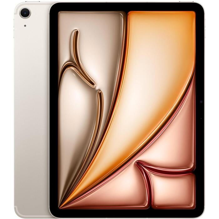 Apple планшет MCG64HC/A, 11", Starlight, 2360 x 1640, Apple M3, 8 ГБ, 512 ГБ, 3G, 4G, 5G, Wi-Fi, 12 МП фронтальная камера (MCG64HC/A)