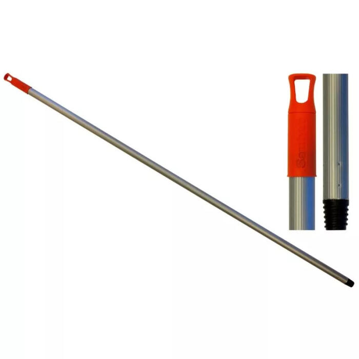 Birstes kāts 120cm pelēks/oranžs Sauber 24800900