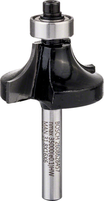 Profilfrēze 6 mm R9,5 mm