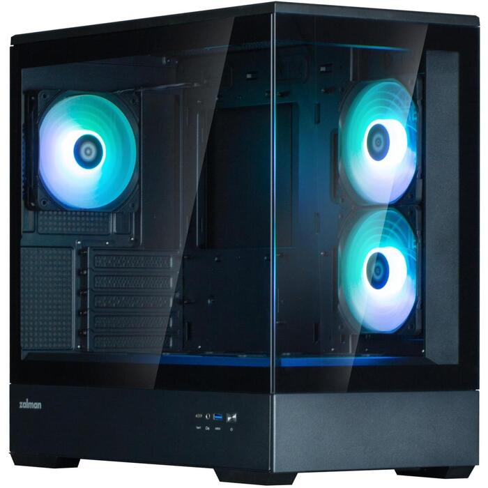Zalman P30 BLACK V2 korpuss, Mini-Tower