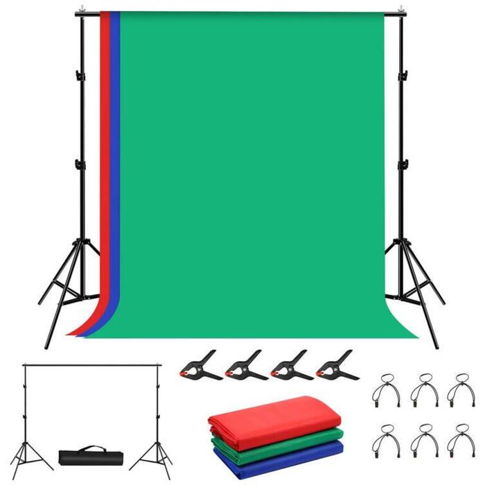 Puluz PKT5204 foto fona statīvs, 2x2m