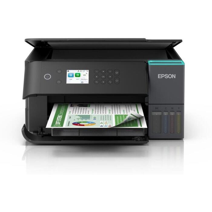Epson Многофункциональный принтер EcoTank L6360 C11CL42401, 4-цветный, A4, Wi-Fi, 1200 x 2400 dpi, ADF (C11CL42401)