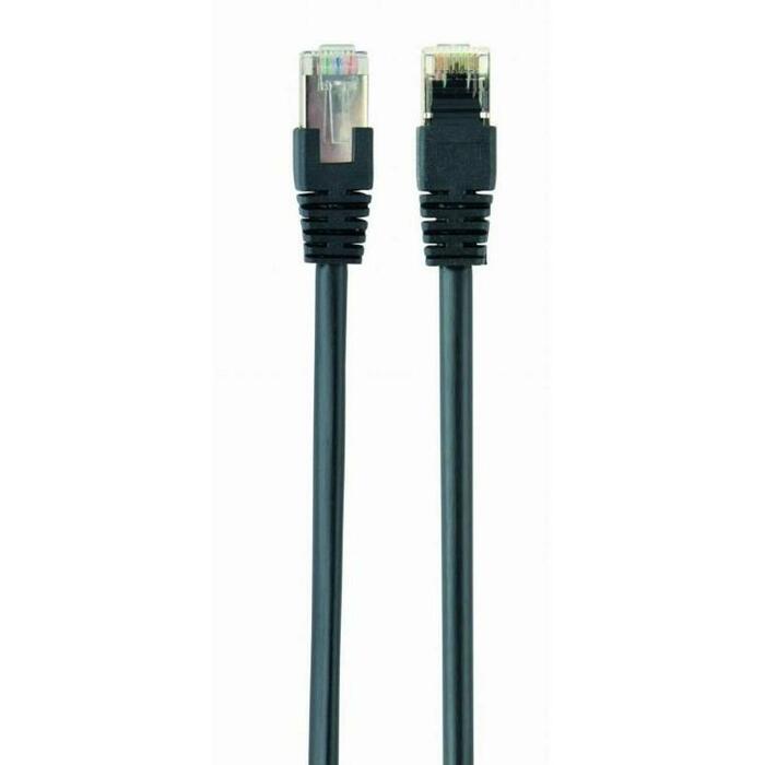 Gembird patch kabelis PP22-2M/BK, 2m, melns