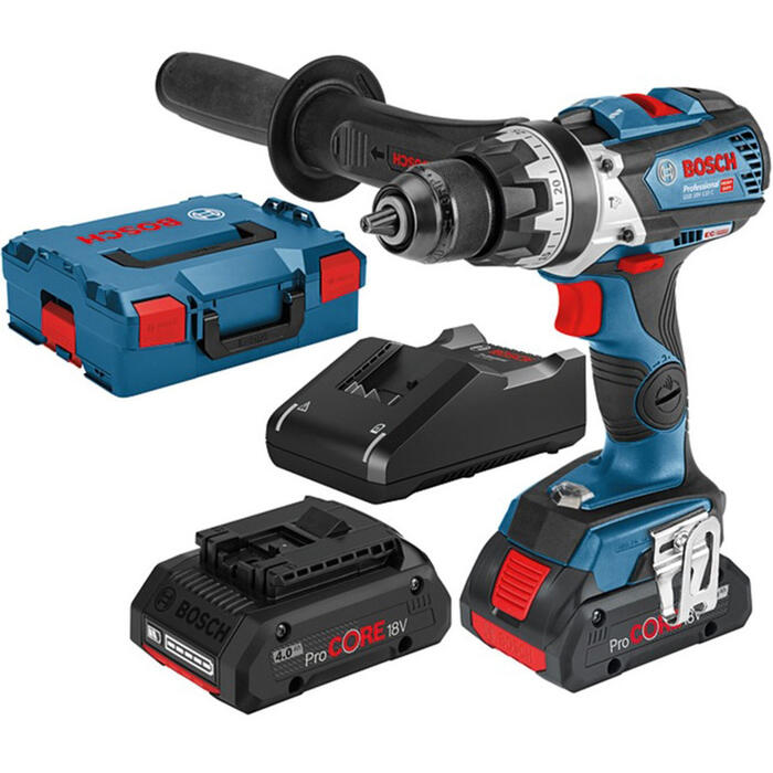 Urbjmašīna GSB 18V-110 C, 2x4Ah, GAL