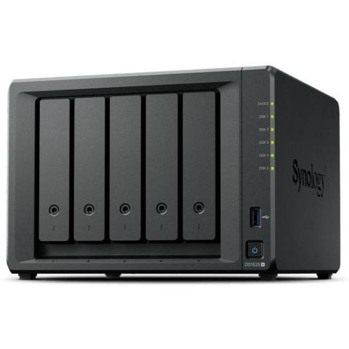 Synology NAS uzglabāšanas tornis DS1525+, 5