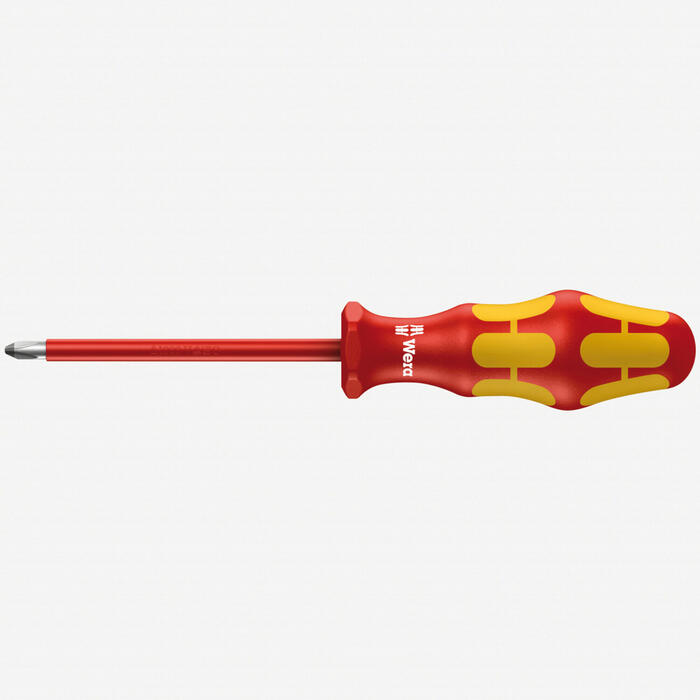 Pozidriv skrūvgriezis 100mm, WERA, 05006164001, VDE 1000V, #2, ar Lasertip (05006164001)