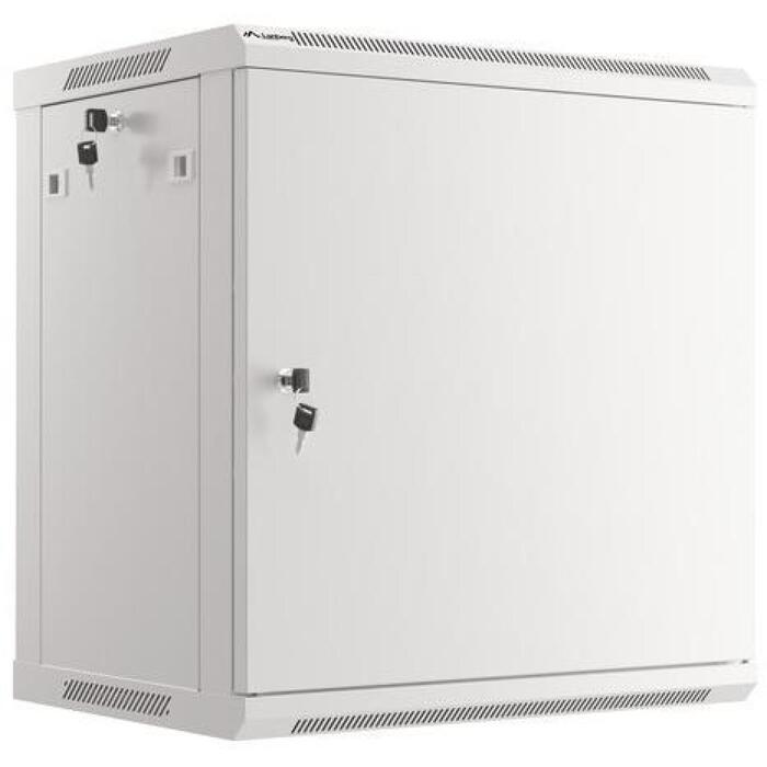 Lanberg серверный шкаф WF01-6412-00S, 60 см, 45 см, 12U, IP20, металл, замок, для самостоятельной сборки (WF01-6412-00S)