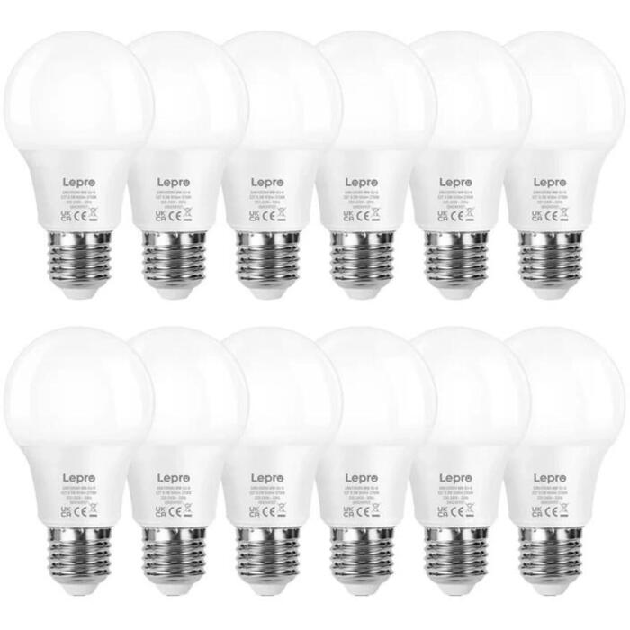 LEPRO 100089-WW-EU-12 LED spuldze, E27, A60
