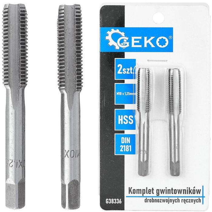 Geko Drobnozvīņu griezēji M10x1,25mm G38336
