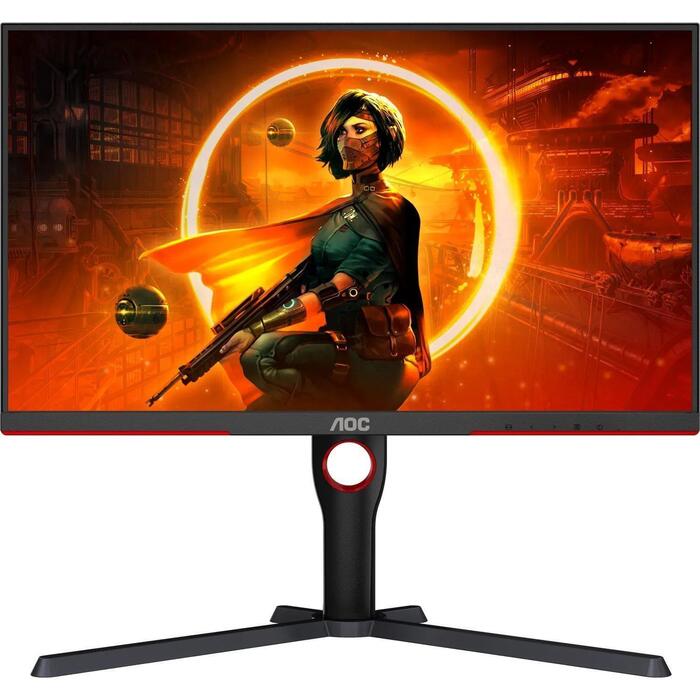 Aoc монитор Q27G3XMN/BK, 27 дюймов, VA, 180Hz, 2560 x 1440, 700 cd/m², 2x HDMI, Авто Поворот, матовый (Q27G3XMN/BK)