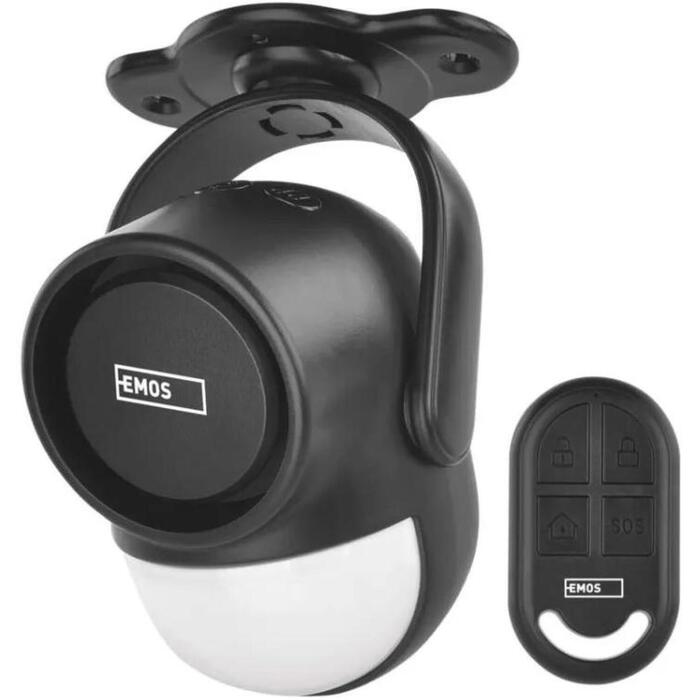 Emos Сигнализация с датчиком движения EM-125L PROTECTOR H8106, 125 дБ, 3x AA, USB-C, PIR, 110°, IP21, 8 м (H8106)