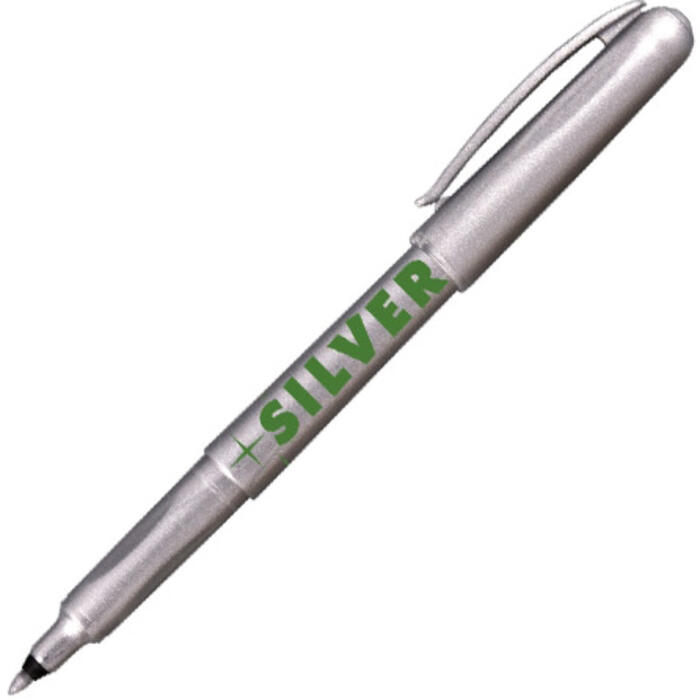Маркер, перманентный, круглый, Ø1 мм, серебристый 6 2670 0194 CENTROPEN (6 2670 0194)
