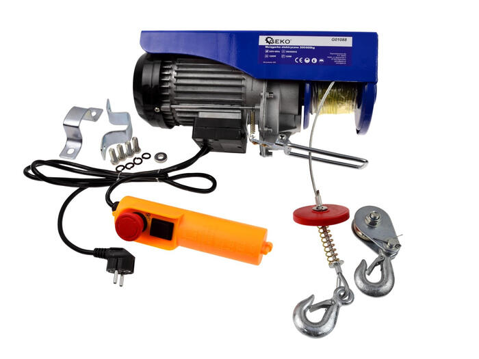 Elektriska stieples vinča 300/600kg, G01088, GEKO (G01088)