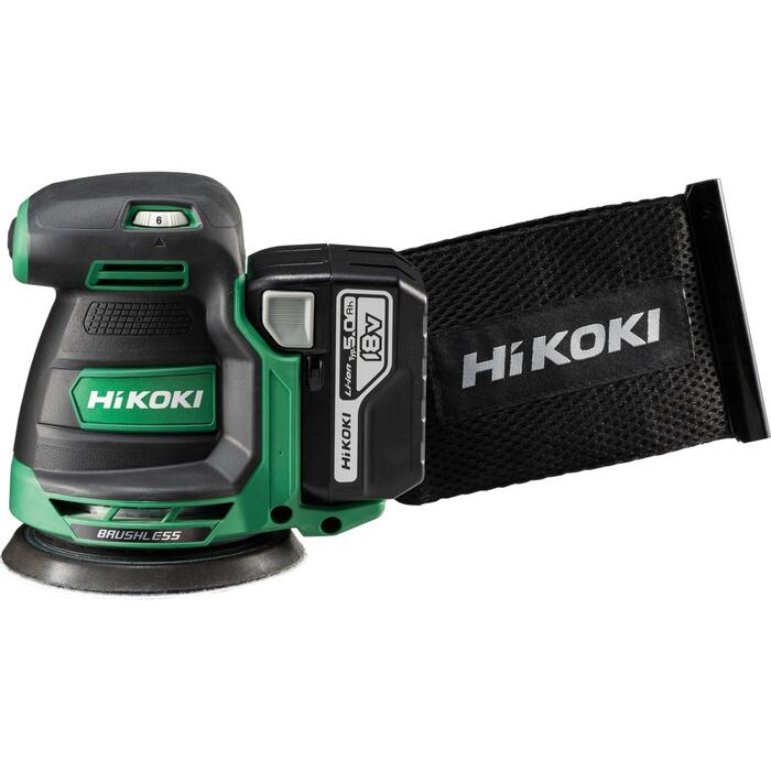 Bezvadu orbītālais slīpmašīna HIKOKI SV1813DAWPZ, 18