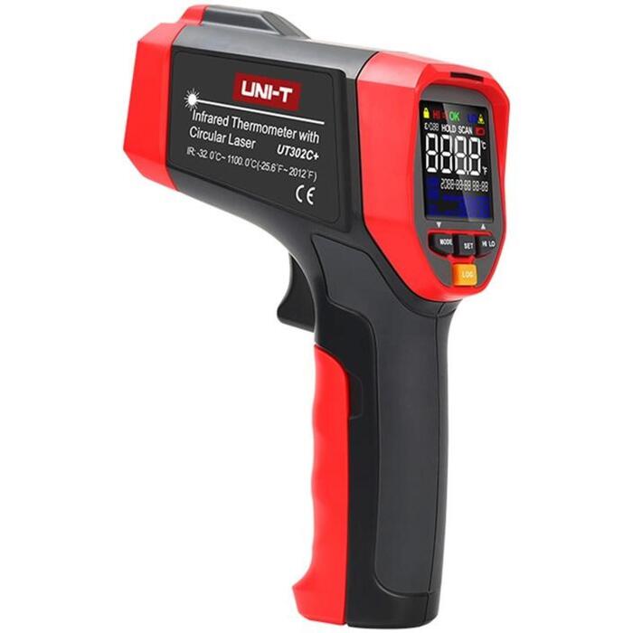 Uni-T UT302C+ Infrasarkanais termometrs, -32°C 1100°C