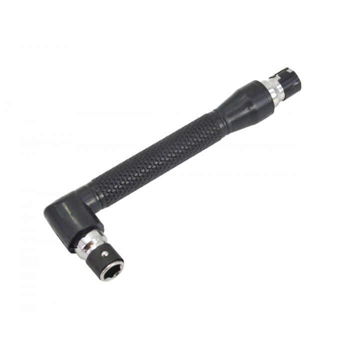 Leņķa skrūvgrieža adapteris 1/4", CrV tērauds