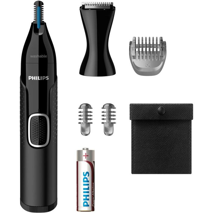 Philips Trimmeris NT5650/16, 3, melns, nerūsējošais