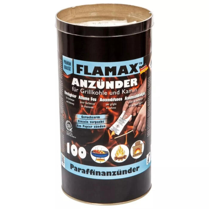 Flamax 1318102 parafīna aizdedzināšanas kubiņi, 100g