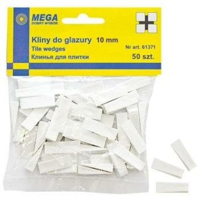 Mega Ķīļi flīzēm 5613714, 10x7x26mm, 100gab