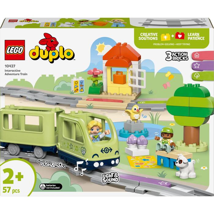 LEGO DUPLO Town Interaktīvais Piedzīvojumu Vilciens
