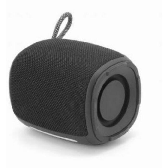 Gembird Portatīvais skaļrunis SPK-BT-LED-03-BK, 1xUSB-C, Bluetooth