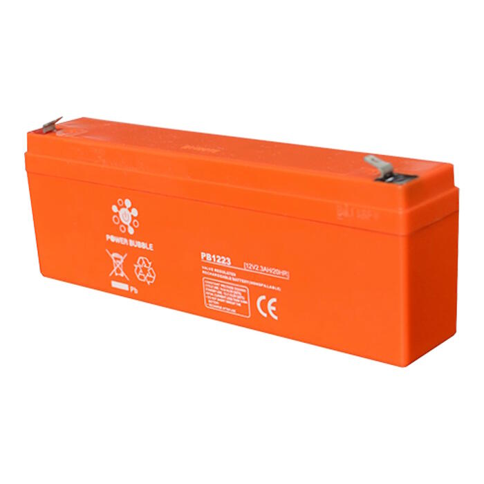 Power Bubble Аккумулятор PB12023, 12V 2.3Ah, 178x35x61mm, 0.85kg, Оранжевый, AGM, Li-Ion, без обслуживания (PB12023)