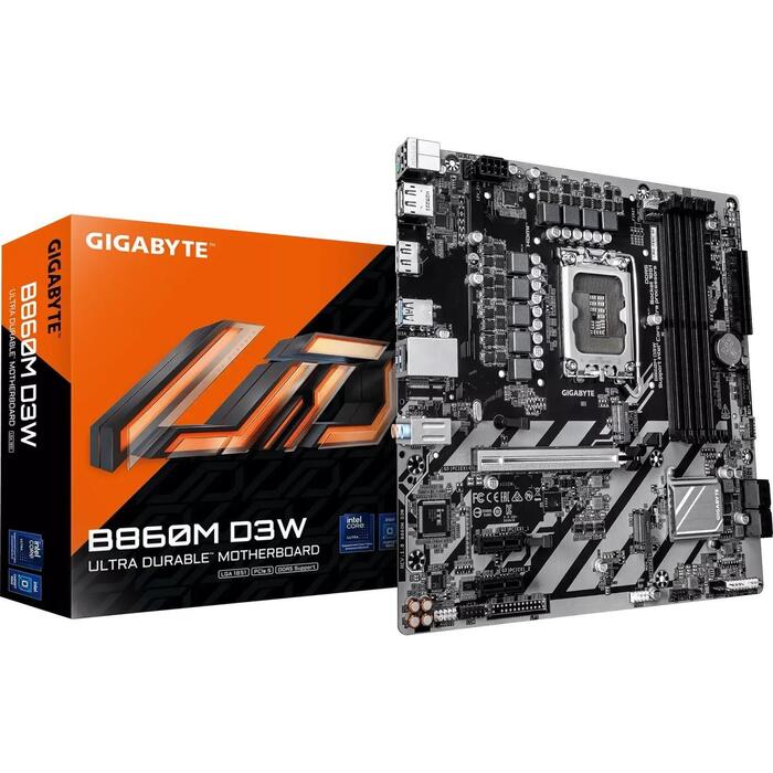 Mainboard|GIGABYTE|Intel B860|LGA 1851 (Socket V1)|micro ATX|RAM