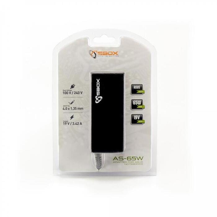 Sbox adapteris portatīvajiem datoriem AS-65, 65