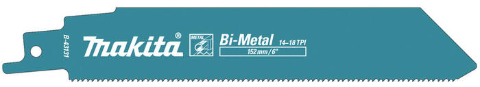 Zobenzāģa asmeņi BIM 152x1,1mm (14+18tpi)