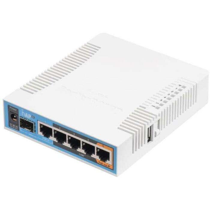 Mikrotik RB962UIGS-5HACT2HNT maršrutētājs 300MBPS, 5P, 1000M